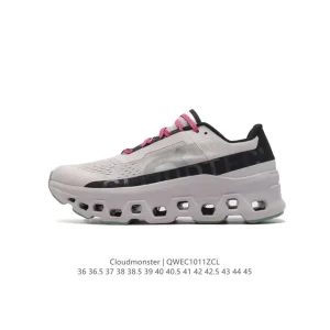 On Cloudmonster 2 Men's Cushioned Running Shoes for Daily Training