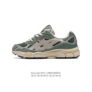 ASICS GEL-NYC Retro Street Sneaker with Gel Cushioning and Thick Sole
