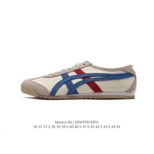 ASICS Onitsuka Tiger Mexico 66 Classic Leather Retro Sneakers