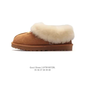 UGG Classic Outdoor Snow Boots Waterproof Leather Winter Wool Lined