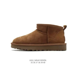 UGG Classic Mini Women's Winter Snow Boots with Wool Lining