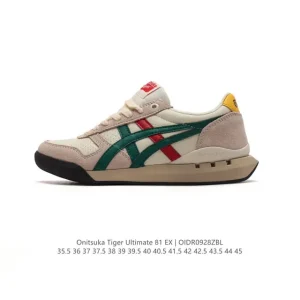 ASICS Onitsuka Tiger Ultimate 81 Ex Anniversary Edition Leather Suede Sneakers