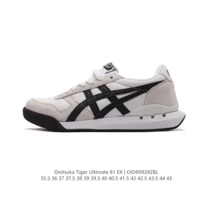 ASICS Onitsuka Tiger Ultimate 81 Ex Anniversary Edition Leather Suede Sneakers