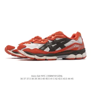 ASICS GEL-NYC Retro Street Style Sneakers with Gel Cushioning Technology