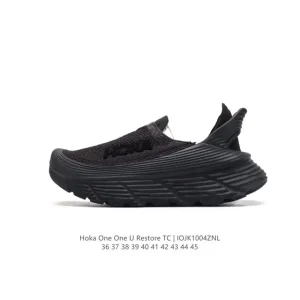 Hoka One One Restore Slip-On Sandal - Comfortable Cushioned Water Shoe for Men and Women