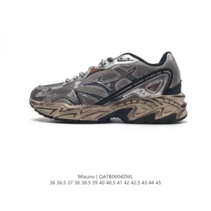 Mizuno Wave Retro Fashion Casual Comfort Dampening Running Shoes
