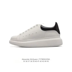 Alexander McQueen Oversized Sneaker Smooth Leather Thick Sole Glow Tail