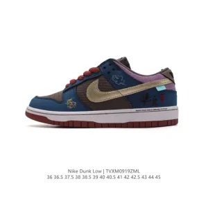 Nike Dunk Low Black Myth Wukong Custom Dragon Cloud Edition