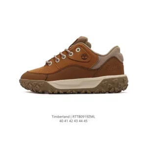 Timberland Men's Classic Low-Top Leather Boots for Outdoor and Casual Wear