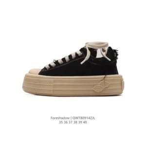 Foreshadow Chunky Platform Canvas Sneakers for Women