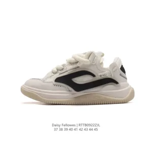 Daisy Fellowes DF001 Unisex Fashion Sneakers White Casual Shoes