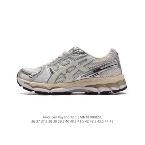 Kith x ASICS GEL-Kayano 12.1 Cream Knicks Running Shoes