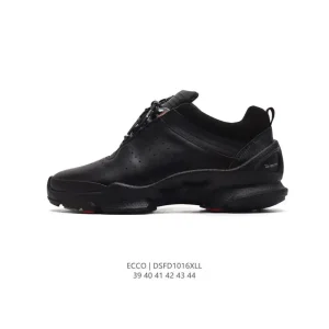 ECCO Men's Outdoor Casual Sneakers Lightweight Breathable Lace-Up Shoes
