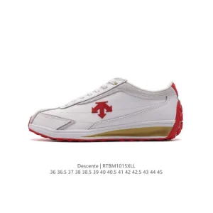 Descente Chron Retro Sport Casual Leather Shoes for Women