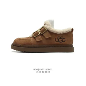 UGG Classic Ultra Mini Short Boots with Wool Lining and Thick Sole