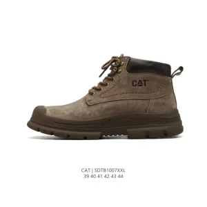 Cat Footwear Men's Casual Retro Work Boots High-Top Martin Boots