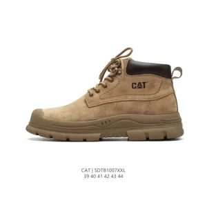 Cat Footwear Men's Casual Retro Work Boot High Top Martin Boots
