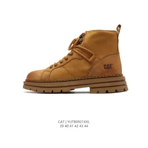 Cat Footwear Men's Casual Retro Work Boot Mid-Top Martin Boot