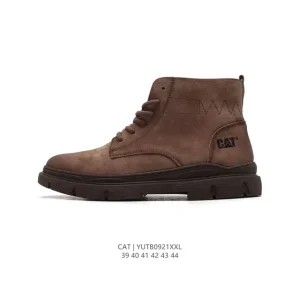 Cat Footwear Men's Casual Retro Mid-Top Work Boots Lightweight Comfortable
