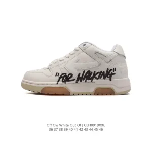 Off-White Out Of Office Low-Top Leather Sneakers White Arrow Edition