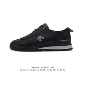 Descente Chron Retro Sport Casual Leather Shoes for Women