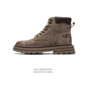 Cat Footwear Men's Work & Safety Boots - Retro Style Mid-Cut Martin Boots