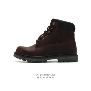 Cat Footwear Men's Casual Retro Work Boots High-Top Martin Boots