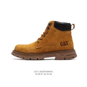 Cat Footwear Men's Casual Retro Mid-Cut Work Boots Lightweight Comfortable