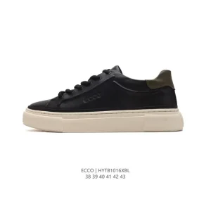 ECCO Men's Casual Sneakers with Breathable Lightweight Design