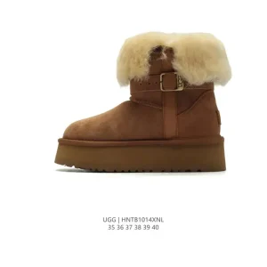 UGG Classic Short Waterproof Winter Snow Boots with Wool Lining