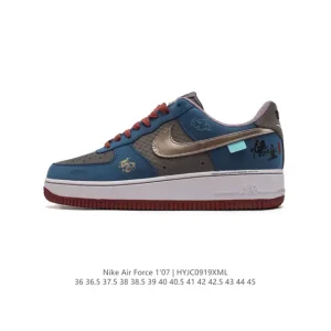Nike Air Force 1 Low Black Myth Wukong Custom Dragon Cloud Shoes