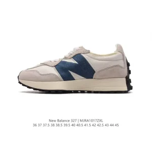New Balance 327 Vintage Retro Style Unisex Sneakers with Suede and PU Sole