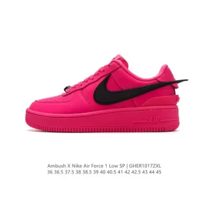 Nike Air Force 1 Low SP Ambush Collaboration Leather Sneakers