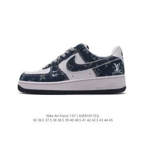 Nike Air Force 1 07 Low LV Collaboration Sneaker with Air Cushion