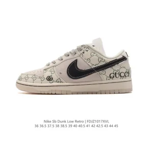 Nike Dunk Low Retro Vintage Basketball Skate Shoes