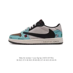 Nike Air Jordan 1 Low OG SP Military Blue Reverse Swoosh