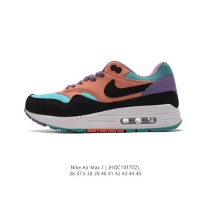 Nike Patta x Air Max 1 Monarch Vintage Suede Sneakers