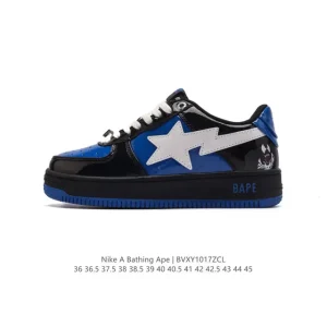 BAPE x Nike Air Force 1 Low Camo Sneakers for Men and Women