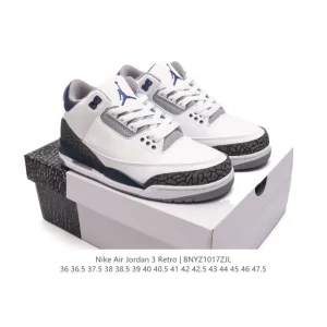 Jordan AJ3 Retro SE Men's Basketball Shoes White Leather