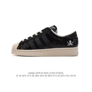 Adidas Superstar 82 Classic Shell Toe Leather Sneakers for Men and Women