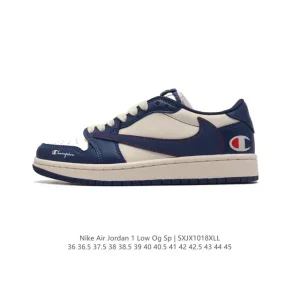 Nike Air Jordan 1 Low OG SP Military Blue Reverse Swoosh