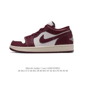 Jordan AJ1 Low Retro Classic Leather Basketball Shoes