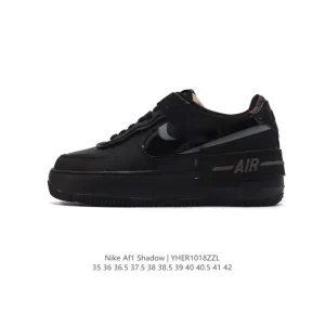 Nike Air Force 1 Shadow Low Top Sneaker for Women with Chunky Sole