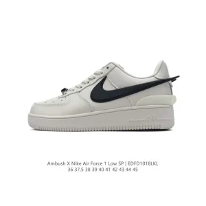 Off-White x Nike Air Force 1 '07 Low SP Ambush Collaboration Sneaker