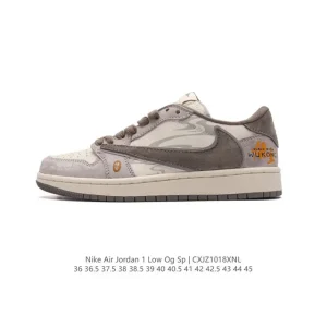 Nike Air Jordan 1 Low OG SP Military Blue Reverse Swoosh