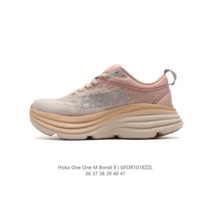 HOKA Bondi 8 Running Shoes for Men and Women Lightweight Cushion Road Runners