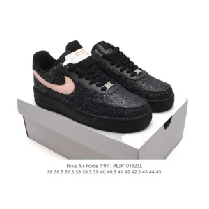 Nike Air Force 1 '07 Low White Leather Sneakers for Men and Women