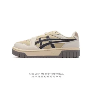 ASICS Court MZ 2.0 Leather Low-Top Sneakers for Men and Women