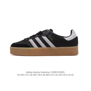 Adidas Samba Valentine Unisex Leather Sneakers Vintage Style