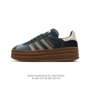 Adidas Gazelle Bold Retro Thick Sole Sneakers for Women and Men